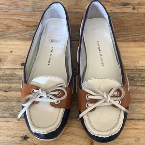 ⭐️Etienne Aigner Leather Loafers ⭐️